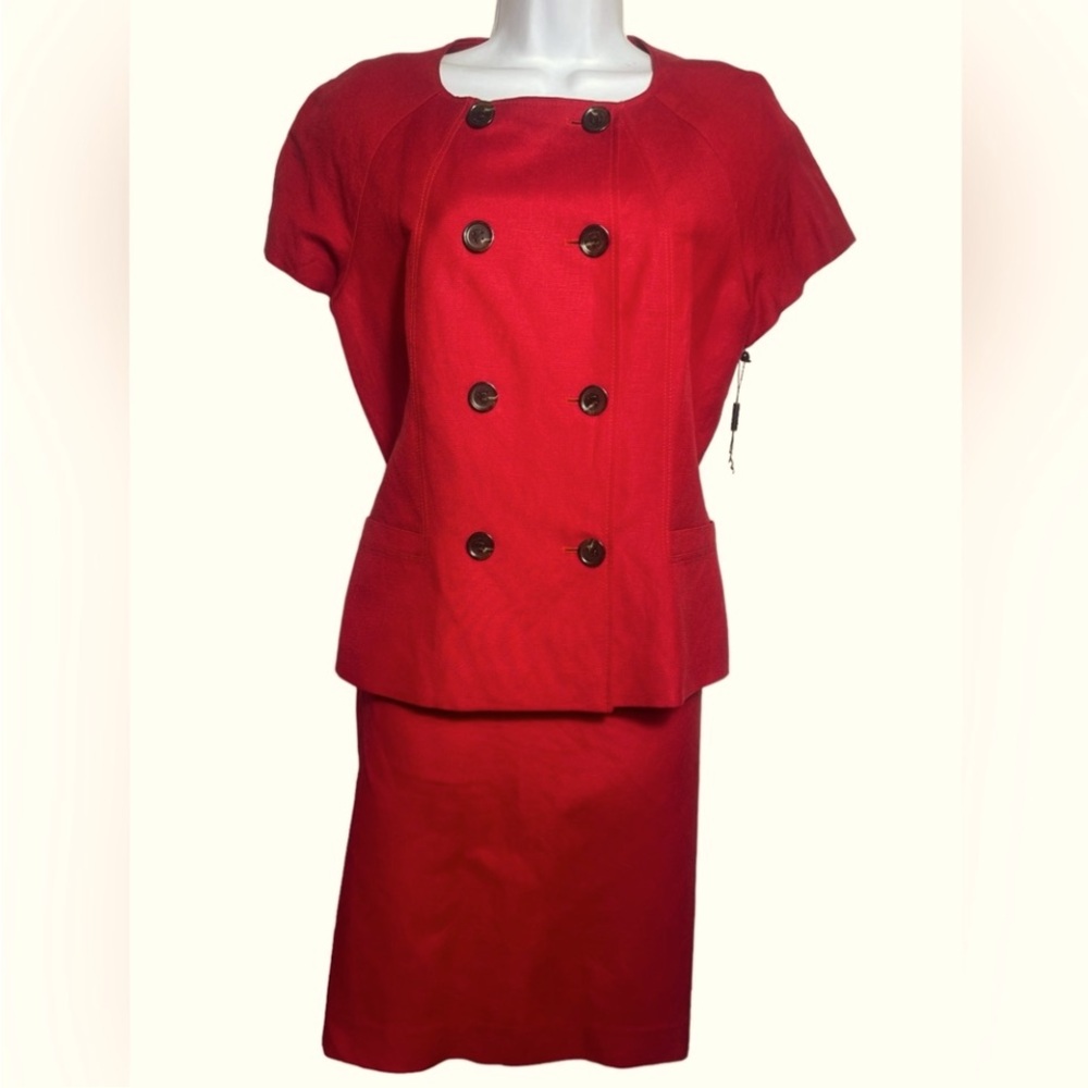 Lovely Linen Designer Suit